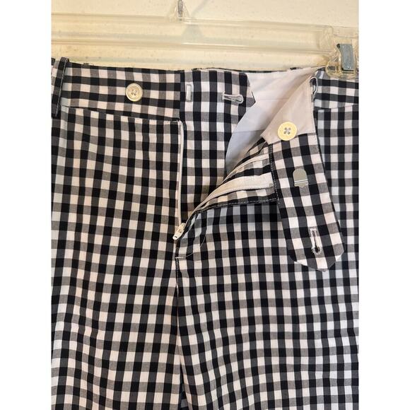 Ralph Lauren Golf Shorts Women’s Black and White Plaid Gingham Golf Size 8 - Picture 3 of 14